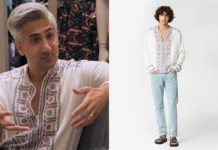 QUEER EYE : Tan’s embroidered blouse in S8E03