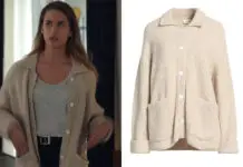 DEMAIN NOUS APPARTIENT : le cardigan beige de Victoire dans l’épisode 1600