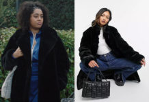 ICI TOUT COMMENCE : un manteau en fausse fourrure pour Billie dans l’épisode 866