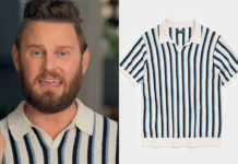 QUEER EYE : Bobby’s Vertical Stripe Sweater Polo in S8E05