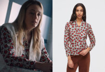 DEMAIN NOUS APPARTIENT : la chemise à fleurs rouges de Cécile dans l’épisode 1623