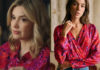 ICI TOUT COMMENCE : la blouse florale d’un rose flamboyant de Constance