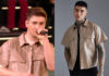 STAR ACADEMY : la chemise oversize en simili de Julien lors du prime du 3 février