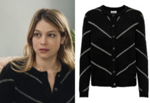ICI TOUT COMMENCE : le cardigan noir de Lætitia dans l’épisode 852