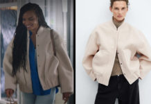 DEMAIN NOUS APPARTIENT : le bomber beige clair de Melody