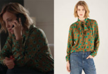 UN SI GRAND SOLEIL : la chemise à fleurs d’Ève dans l’épisode 1355