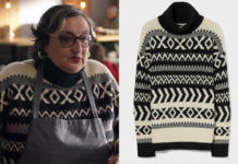 DEMAIN NOUS APPARTIENT : le pull jacquard de Mona dans l’épisode 1640