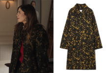 ICI TOUT COMMENCE : le manteau à imprimé animalier dans l’épisode 874