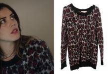 ICI TOUT COMMENCE : le pull imprimé animalier de Pénélope dans l’épisode 886