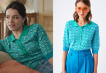ICI TOUT COMMENCE : le polo turquoise d’Anaïs dans l’épisode 913