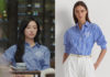 QUEEN OF TEARS : HONG HAE-HIN’s striped shirt in S1E01