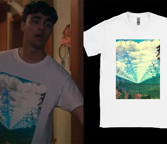HEARTBREAK HIGH : Malakai’s inner speaker t-shirt in S2E07