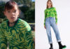 HEARTBREAK HIGH : Quinni’s green jacquard knit top in S2E04