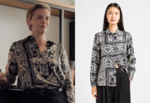 PLUS BELLE LA VIE ENCORE PLUS BELLE : la chemise imprimé bandana de Vanessa dans l’épisode 79