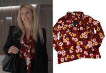 UN SI GRAND SOLEIL : le chemisier à fleurs de Johanna