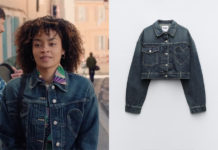 PLUS BELLE LA VIE ENCORE PLUS BELLE : la veste en jean avec un coeur d’Aya dans l’épisode 97