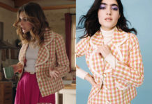 ICI TOUT COMMENCE : la petite veste vichy de Carla dans l’épisode 928