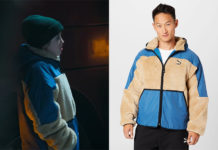 FIASCO : la veste colorblock bleu beige de Gabrielle dans l’épisode 5