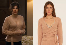 FIASCO : le cardigan rose d’Ingrid dans le premier épisode