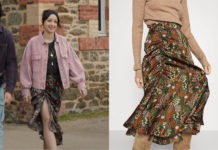 ICI TOUT COMMENCE : la jupe asymétrique de Jasmine dans l’épisode 928