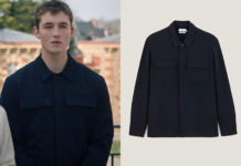 ICI TOUT COMMENCE : la surchemise bleu marine de Jim dans l’épisode 929