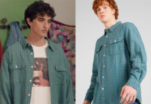 PLUS BELLE LA VIE ENCORE PLUS BELLE : la chemise à carreaux de Jules dans l’épisode 100