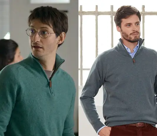 FIASCO : le pull zippé vert de Raphaël dans l’épisode 3
