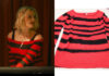 DOCTOR WHO : Ruby Sunday’s red striped sweater dress in S1E01
