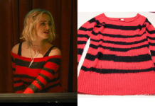 DOCTOR WHO : Ruby Sunday’s red striped sweater dress in S1E01