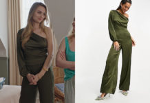 ICI TOUT COMMENCE : la combi asymétrique olive de Salomé dans l’épisode 922
