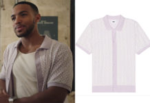 ICI TOUT COMMENCE : la chemisette col polo de Solal dans l’épisode 931