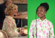 PLUS BELLE LA VIE ENCORE PLUS BELLE : la chemise tulipes de Jennifer dans l’épisode 114