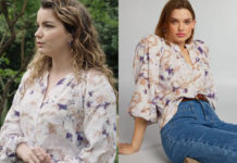 ICI TOUT COMMENCE : la blouse imprimée de Kelly dans l’épisode 952