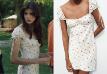 ICI TOUT COMMENCE : la robe à fleurs de Maya dans l’épisode 954