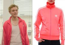 VIKTOR S’EN OCCUPE : la veste rose de Mika dans le premier épisode