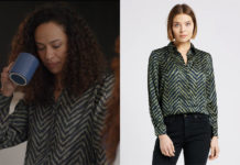 UN SI GRAND SOLEIL : le joli chemisier de Stéphanie dans l’épisode 1423