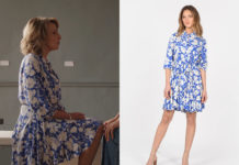 UN SI GRAND SOLEIL : la robe bleue d’Alix dans l’épisode 1439