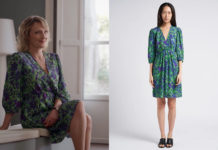 UN SI GRAND SOLEIL : la robe verte d’Alix dans l’épisode 1438