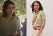 ICI TOUT COMMENCE : le petit pull vert pastel de Bérénice dans l’épisode 968