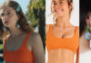 ICI TOUT COMMENCE : la brassière orange et la boucle d’oreilles fleur de Carla