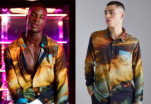 TOO HOT TO HANDLE : Chris’s abstract tie dye in S6E01