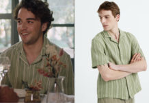 ICI TOUT COMMENCE : la chemise texturée kaki de Gary dans l’épisode 967