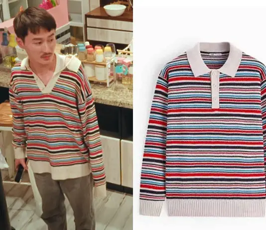 THE BOYFRIEND : Gensei’s striped polo shirt in S1E07