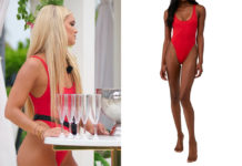 TOO HOT TO HANDLE : Gianna’s red swimsuit in S6E01