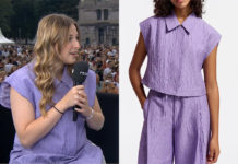 LA BELGIAN PARTY : l’ensemble violet d’Héléna Bailly