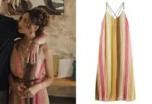 ICI TOUT COMMENCE : la robe plissée de Jasmine dans l’épisode 961