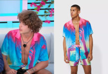 TOO HOT TO HANDLE : Joao’s hands print shirt in S6E02