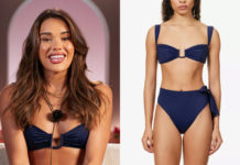 TOO HOT TO HANDLE : Lucy’s blue ocean bikini in S6E02