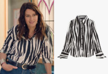 PLUS BELLE LA VIE ENCORE PLUS BELLE : la chemise zébrée de Luna dans l’épisode 137