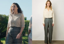 ICI TOUT COMMENCE : le pantalon imprimé de Rose dans l’épisode 959